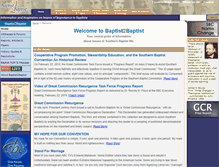 Tablet Screenshot of baptist2baptist.net